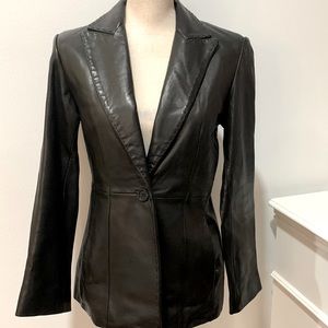 Guess Soft leather Blazer Size Small